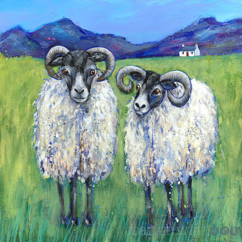 Sheep painting outlet