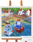 All My Sons Fishing Boats | Art Print