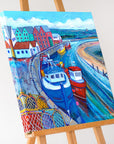 Amble Harbour | Northumberland Art Print