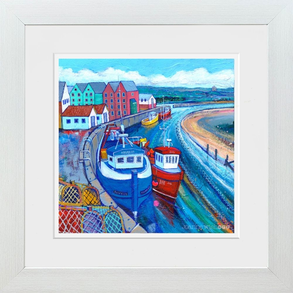 Amble Harbour | Northumberland Art Print