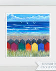 Beach Huts at Saltburn | Art Print