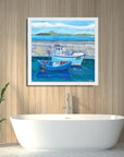 Beadnell Boats | Art Print