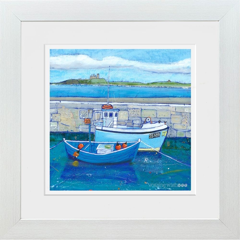 Beadnell Boats | Art Print