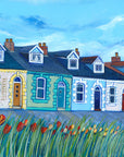 Blue Sky over Simpson Street Original Painting