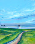 Blue Sky over Souter Lighthouse Art Print