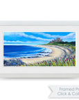 Blue Sky over Bamburgh | Northumberland Art Print