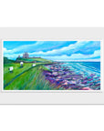 Blue Sky over Dunstanburgh Castle | Northumberland Art Print