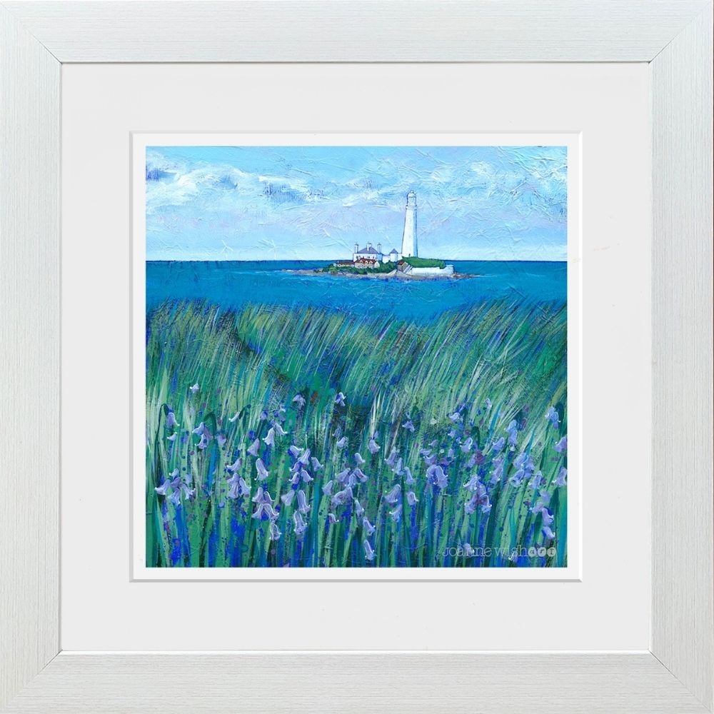 Bluebells at St Mary’s Island | Art Print