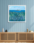 Bluebells at St Mary’s Island | Art Print