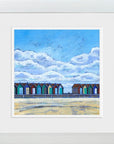 Blyth Beach Huts | Art Print