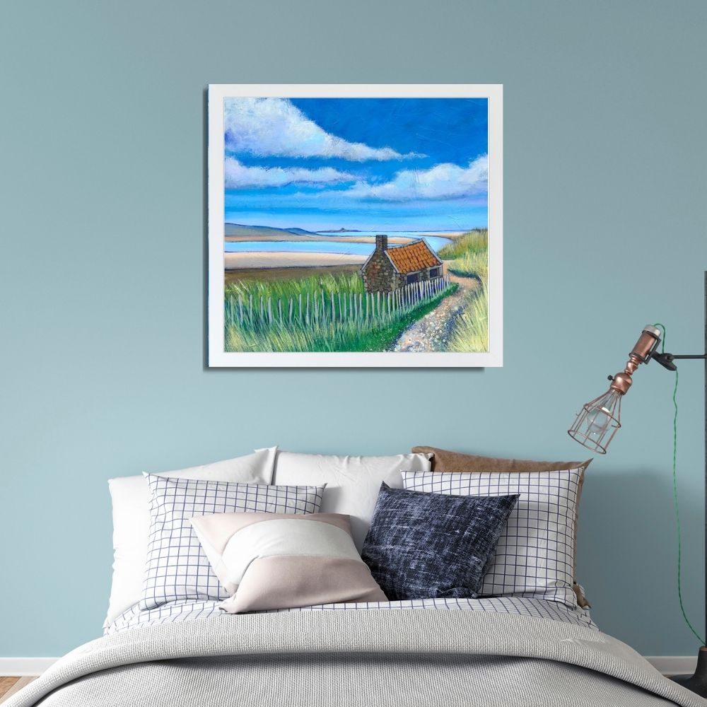 Coastal Path to Budle Bay | Art Print