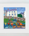 Craster Lobster Pots | Art Print