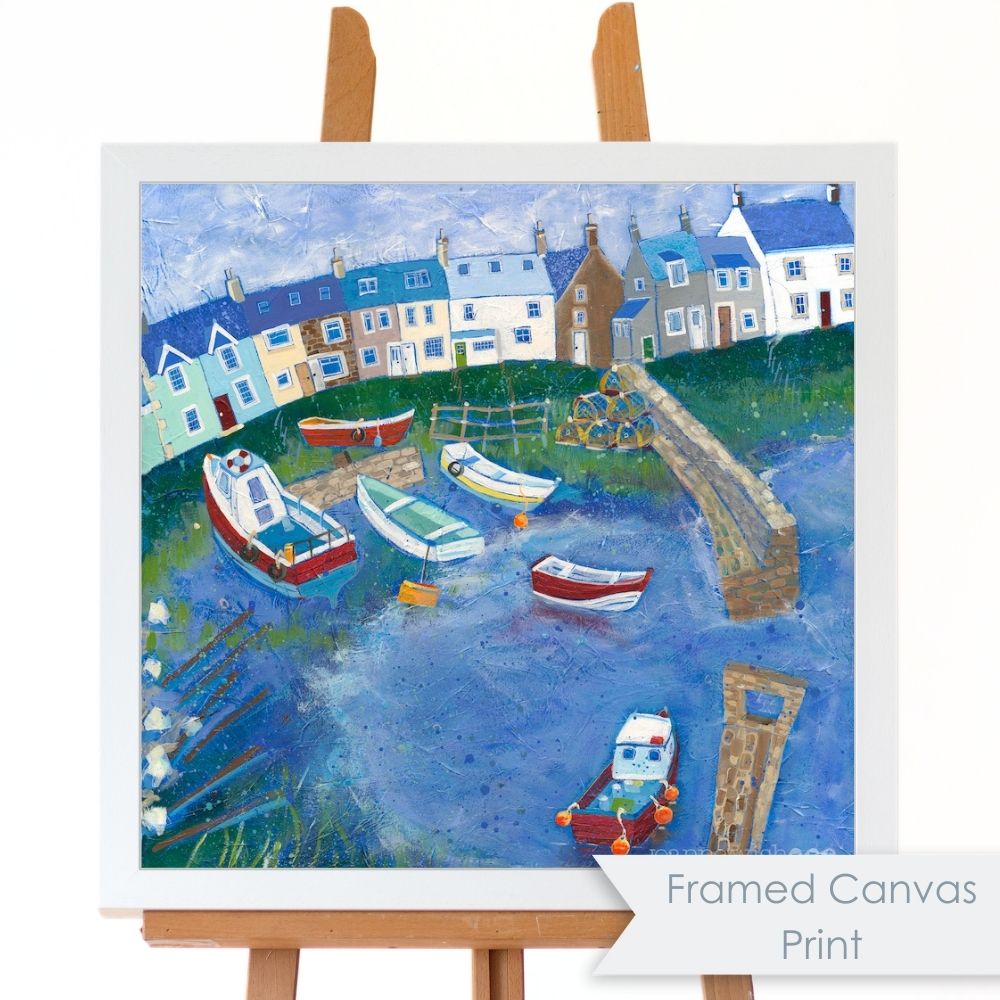 Craster Harbour | Art Print