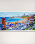 Cullercoats Harbour Day | Art Print