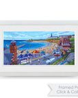 Cullercoats Harbour Day | Art Print