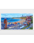 Cullercoats Harbour Day | Art Print