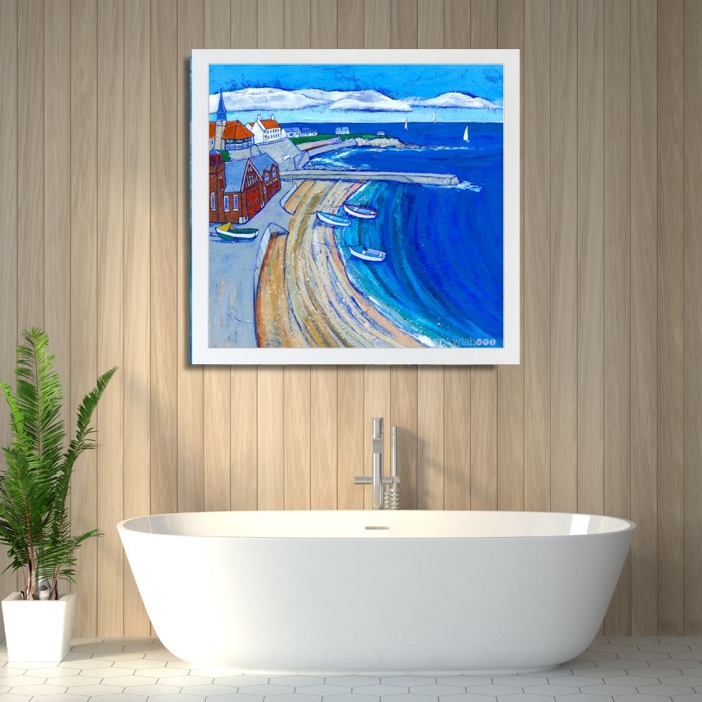 Cullercoats Beach | Art Print