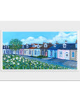 Simpson Street in Bloom Art Print