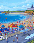 Cullercoats Harbour Day | Art Print