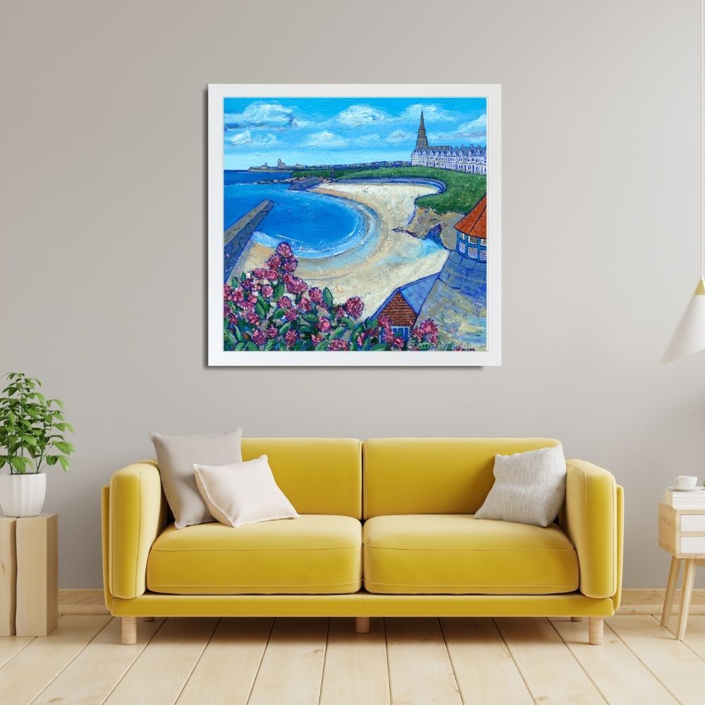 Cullercoats in Bloom | Art Print