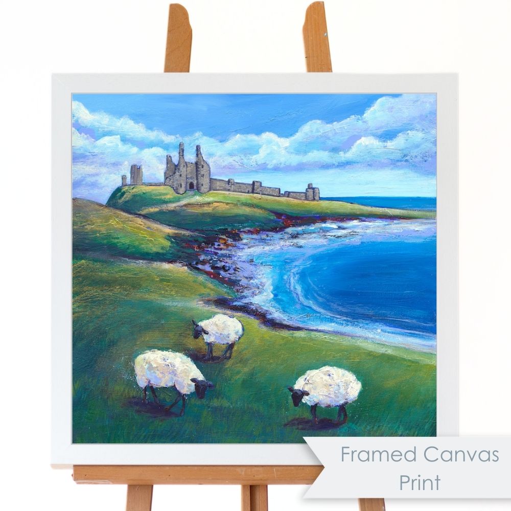 Dunstanburgh Castle | Northumberland Art Print