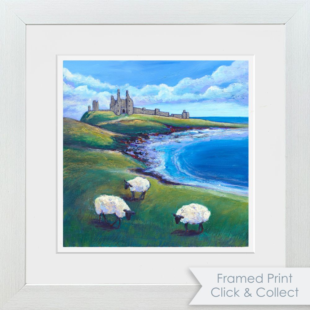 Dunstanburgh Castle | Northumberland Art Print