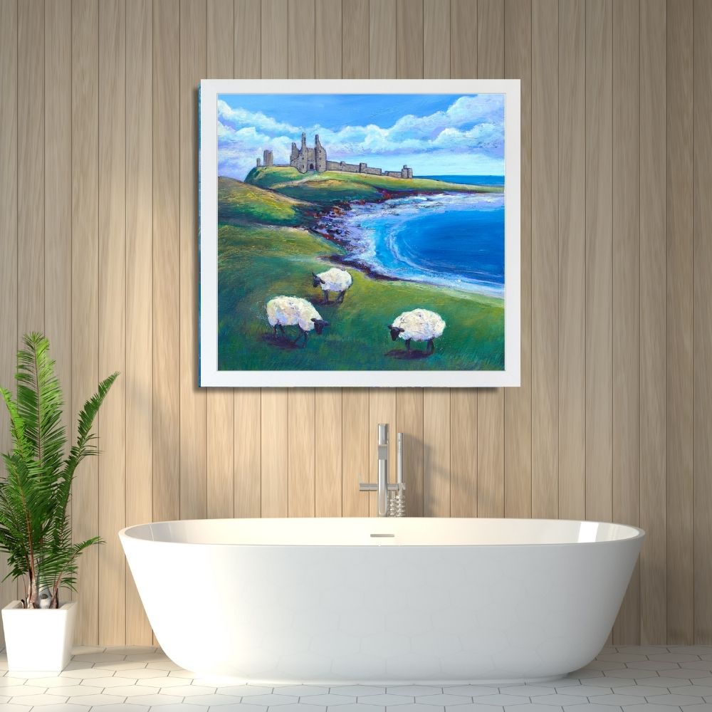 Dunstanburgh Castle | Northumberland Art Print