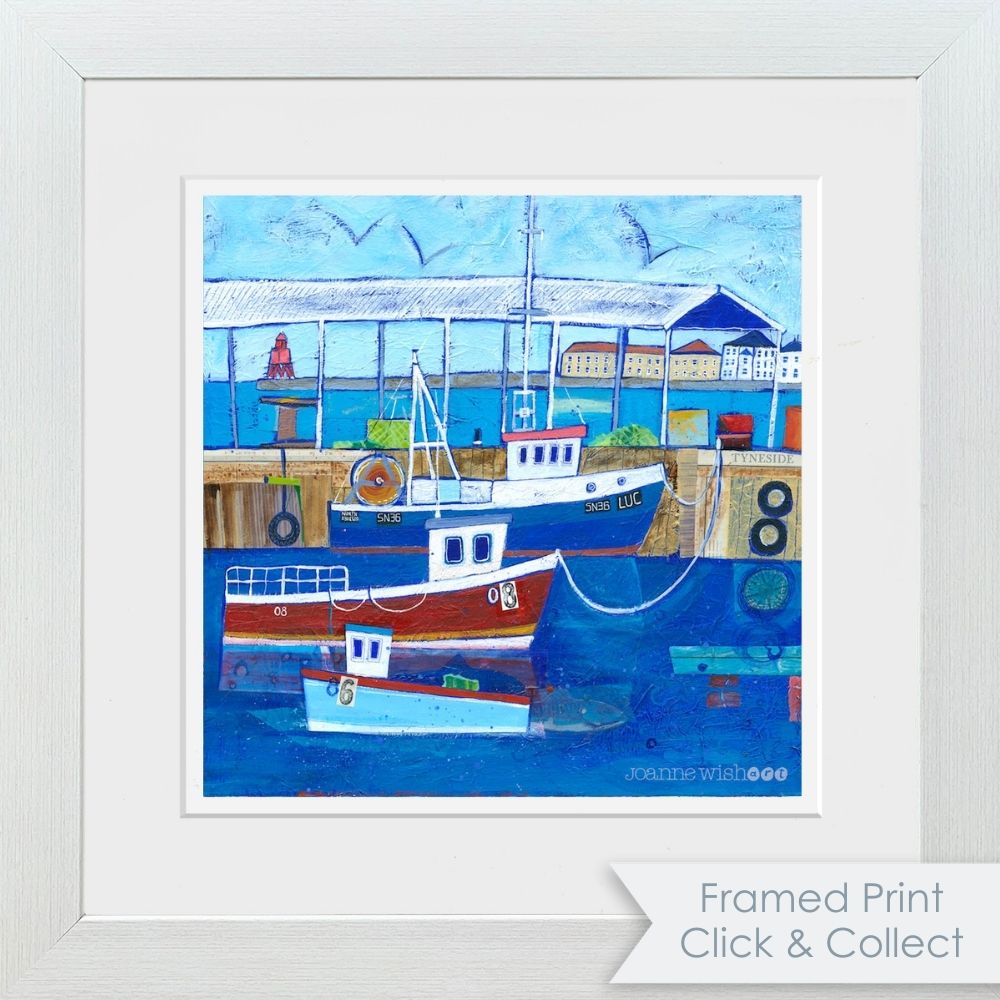 Fish Quay Boats | Art Print