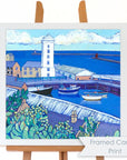 Fish Quay & Flowers | Art Print