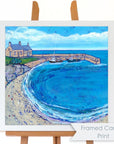 Hidden Cove Harbour | Scottish Art Print