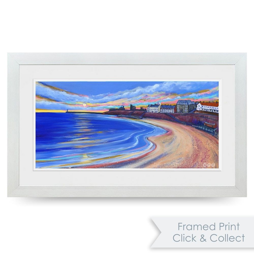 Longsands Winter Morning | Grand Hotel Art Print