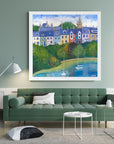 Lovaine Terrace Alnmouth | Art Print