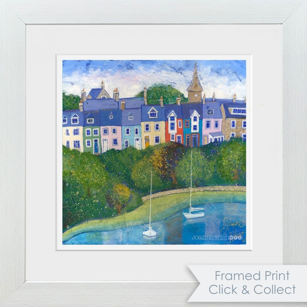 Lovaine Terrace Alnmouth | Art Print