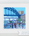 Newcastle Quayside Market | Art Print