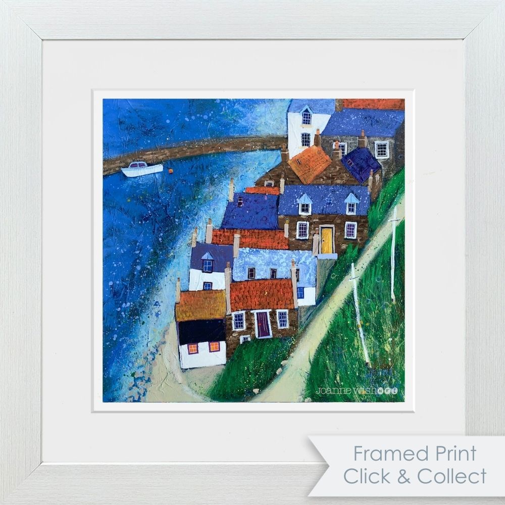 Rooftops of Crovie | Art Print