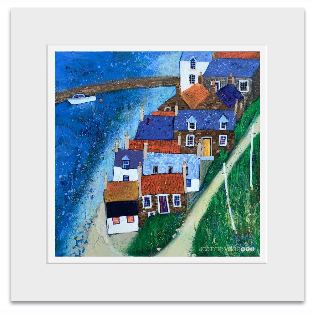 Rooftops of Crovie | Art Print