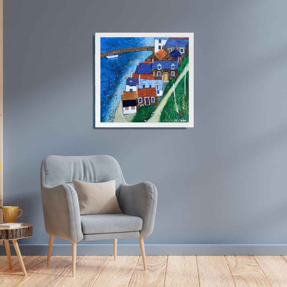 Rooftops of Crovie | Art Print