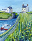 Seaton Sluice in Spring - Original Painting
