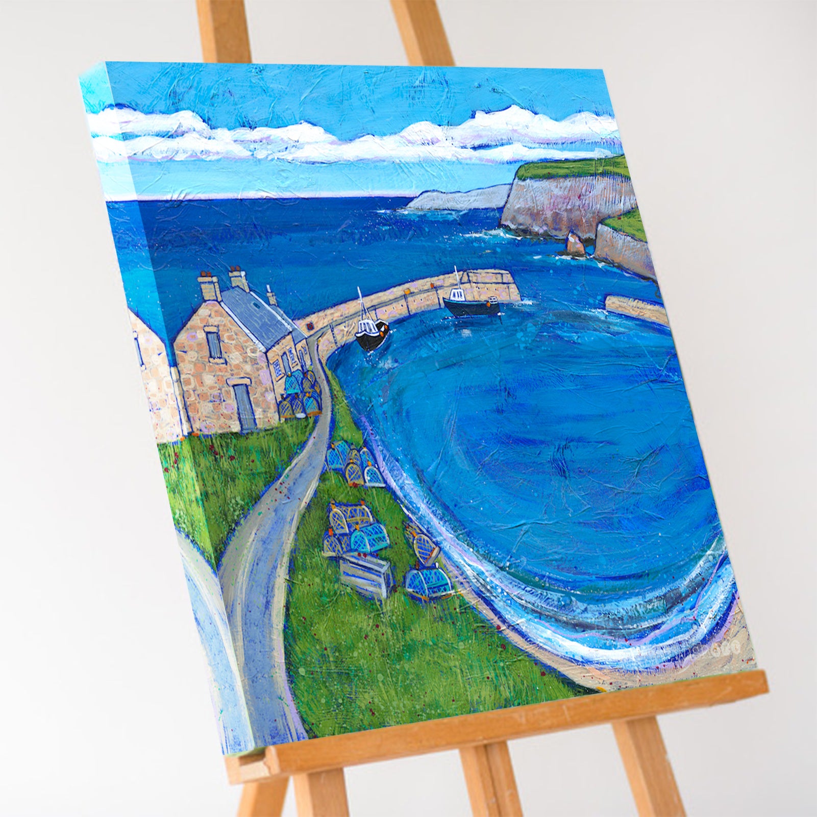 Secret Harbour Scottish | Art Print