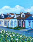 Simpson Street in Bloom Art Print