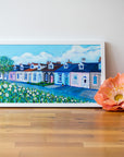 Simpson Street in Bloom Art Print