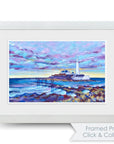 St Mary’s Lighthouse Evening | Art Print