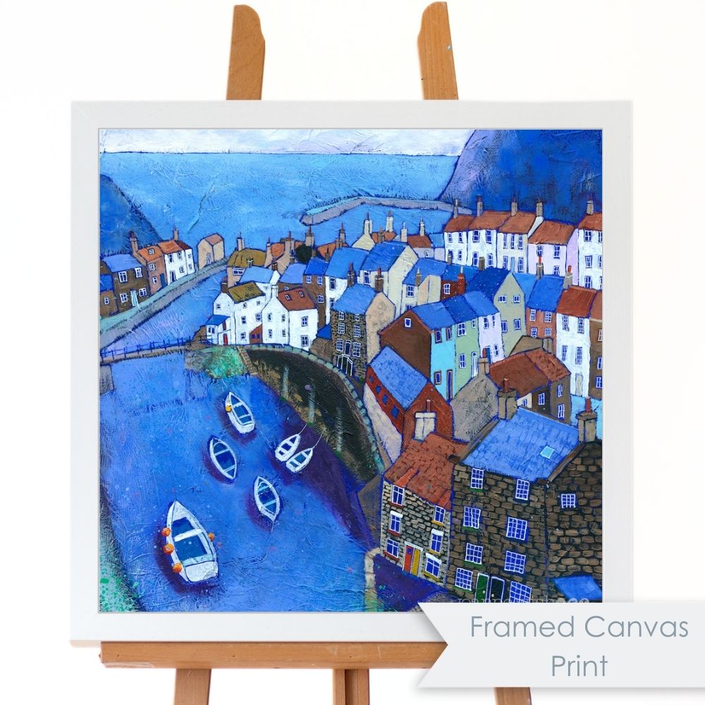 Staithes from Cowbar | Art Print