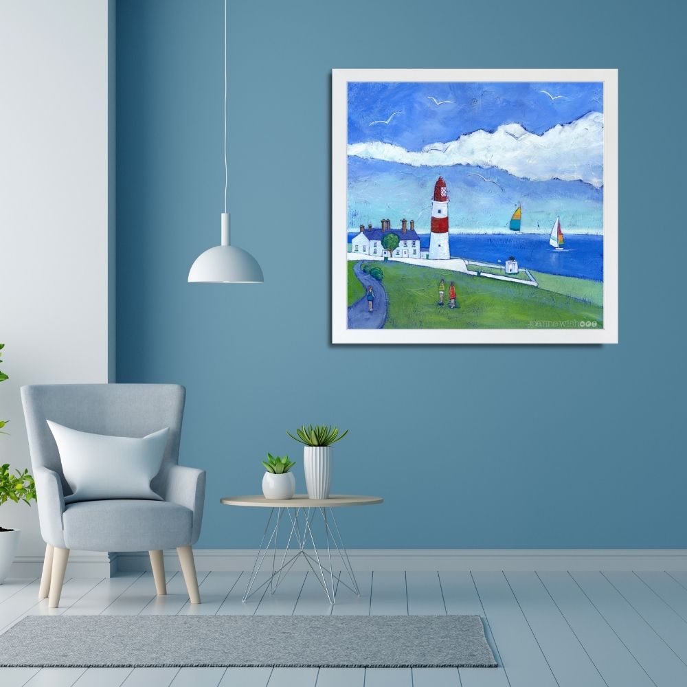 Sunny Souter Lighthouse Art Print