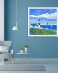 Sunny Souter Lighthouse Art Print