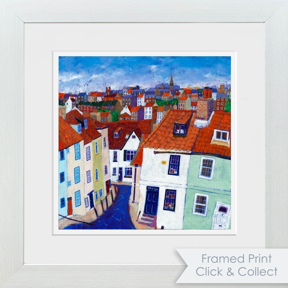 Whitby Rooftops | Art Print