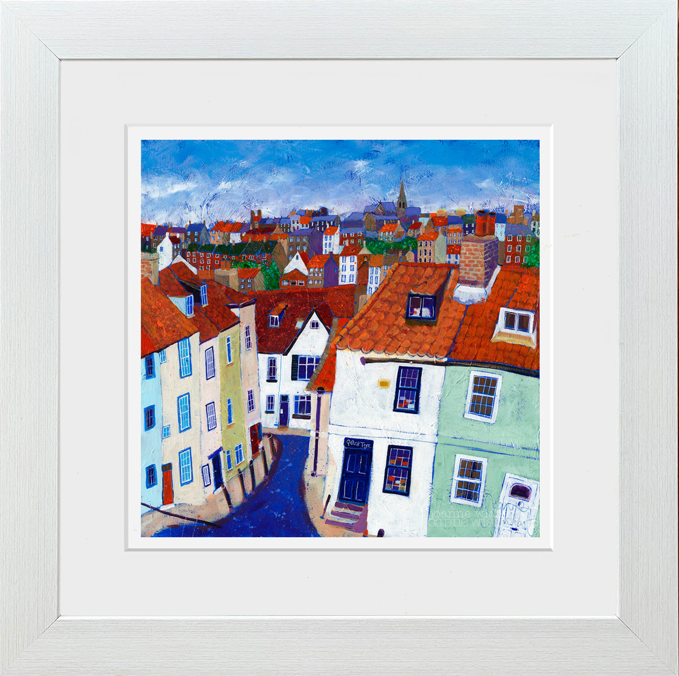 Whitby Rooftops | Art Print