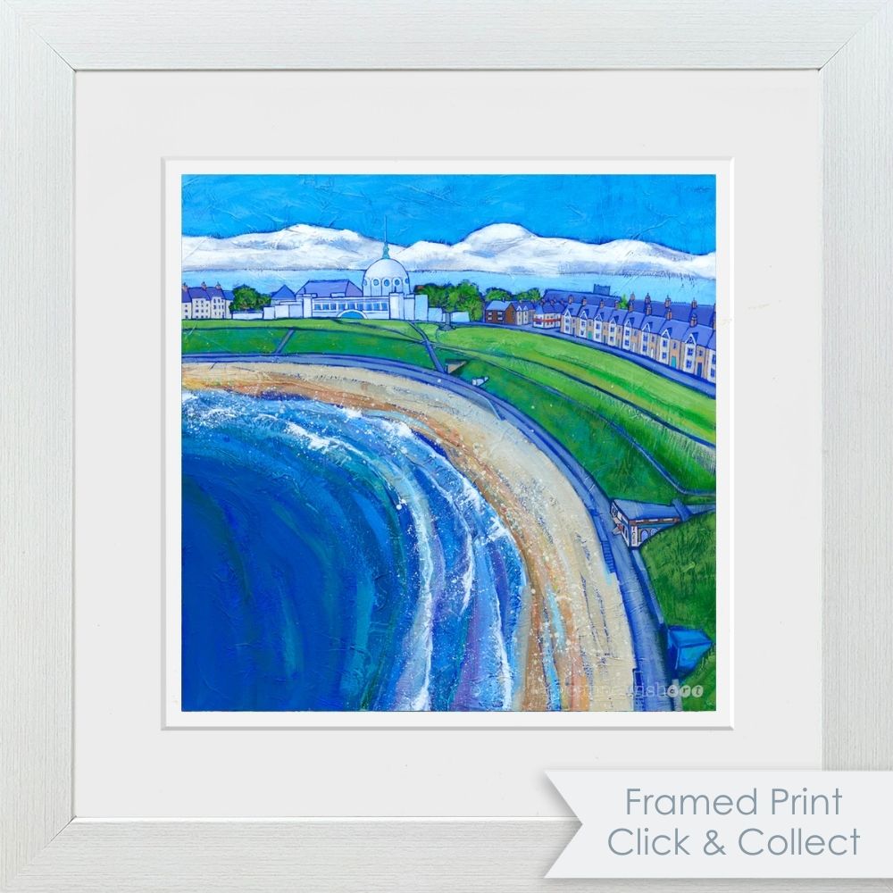 Whitley Bay Beach | Art Print