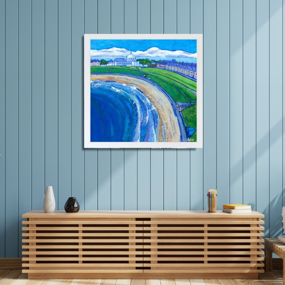 Whitley Bay Beach | Art Print