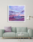 Whitley Bay Evening Spanish City | Art Print